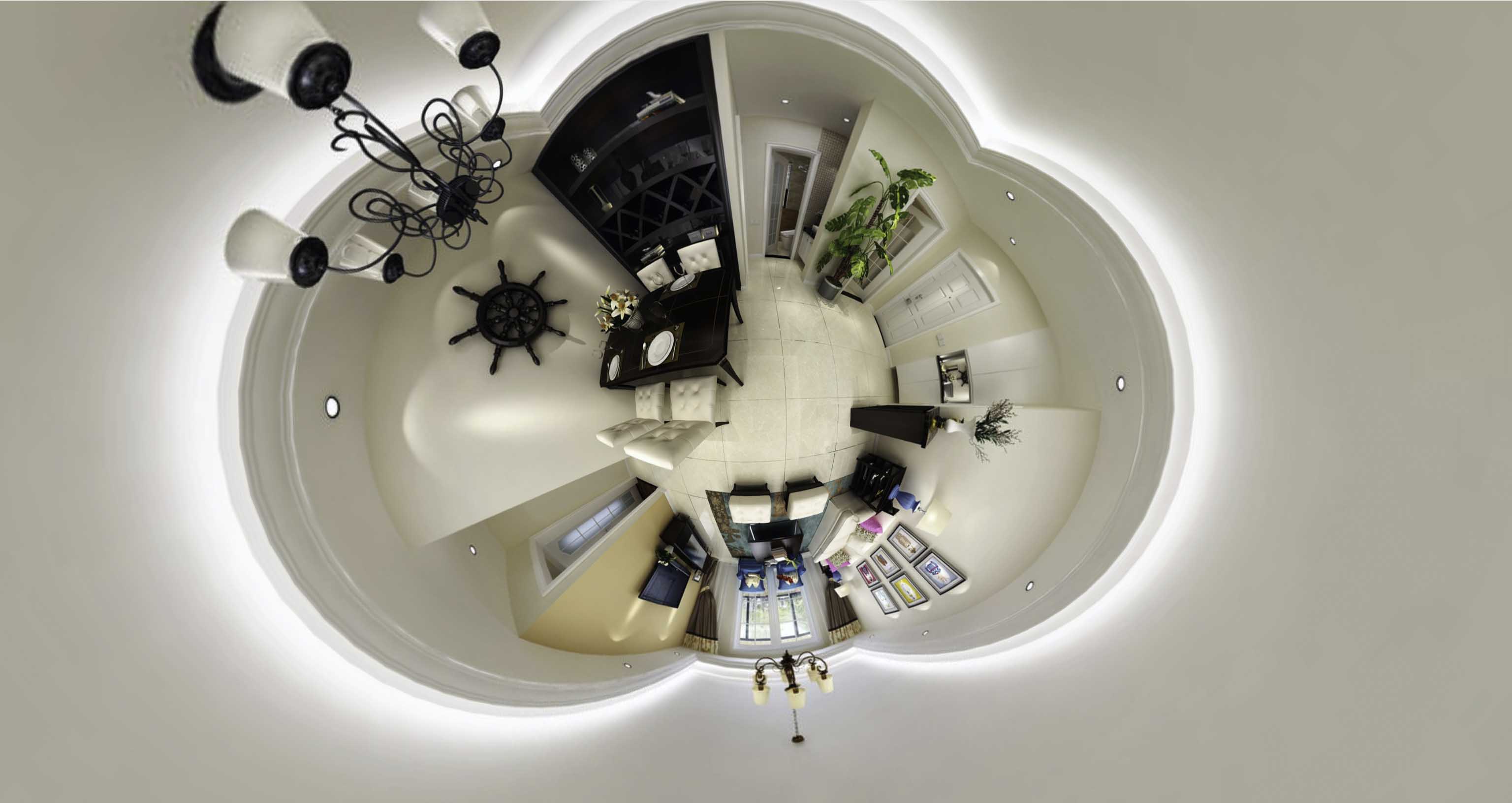 大田写出 720全景 VR全景 360全景之间的联系与区别